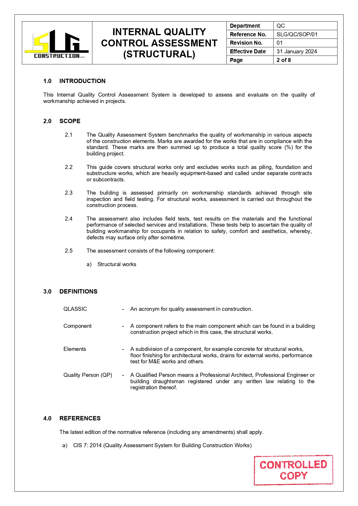 SLG-PRO-SOP Page 3